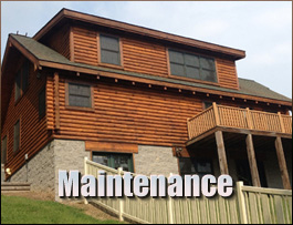  Ernul, North Carolina Log Home Maintenance